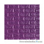 Декоративная самоклеющаяся 3D панель Sticker Wall, кирпич, 07 фиолетовый
