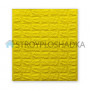 Декоративна самоклеюча 3D панель Sticker Wall, цегла, 10 жовтий