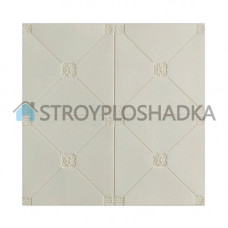 3d панели для потолка белые, Sticker Wall, орнамент плитка, 4,5 мм