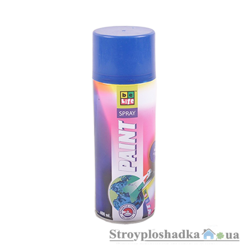 Аэрозольная краска-пленка BeLife Spray Sticker Fluor, R1013 фиолетовый, 400 мл 