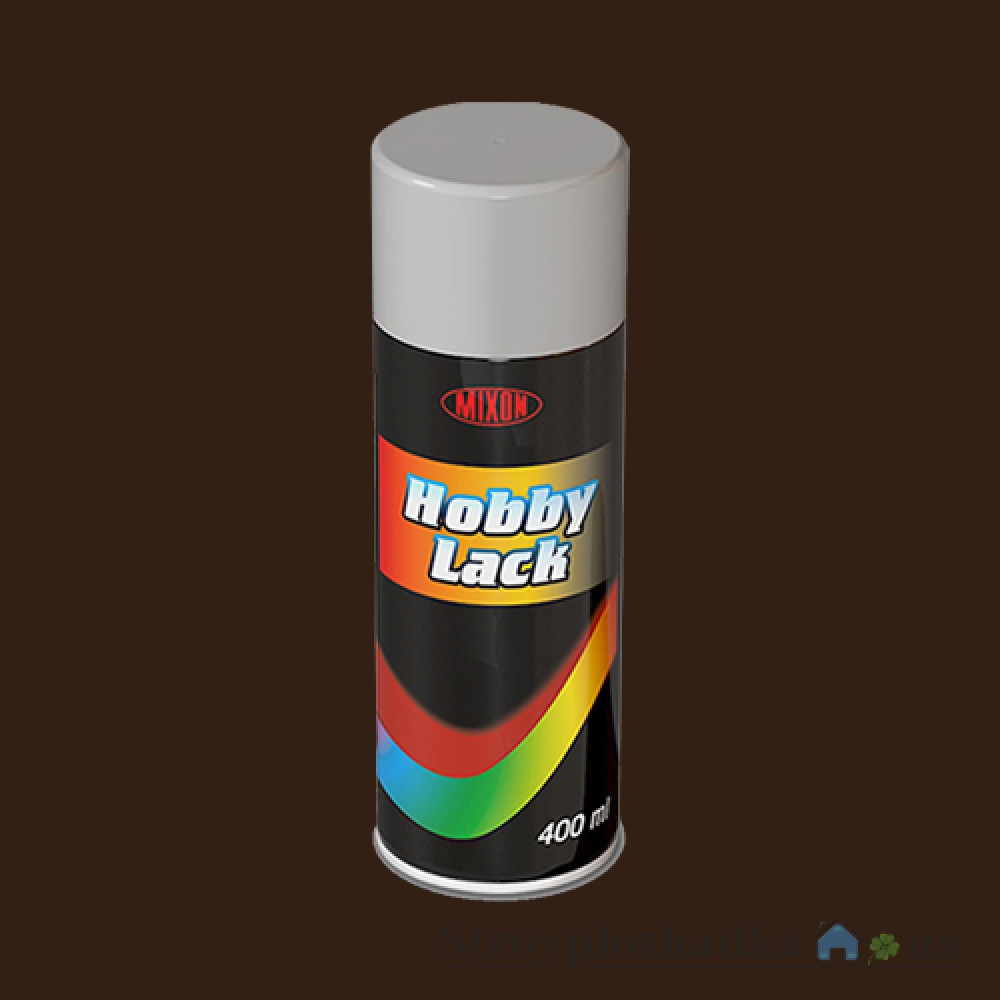 Аэрозольная эмаль Mixon Hobby Lack, универсальная, 620 темно-коричневый, 400 мл