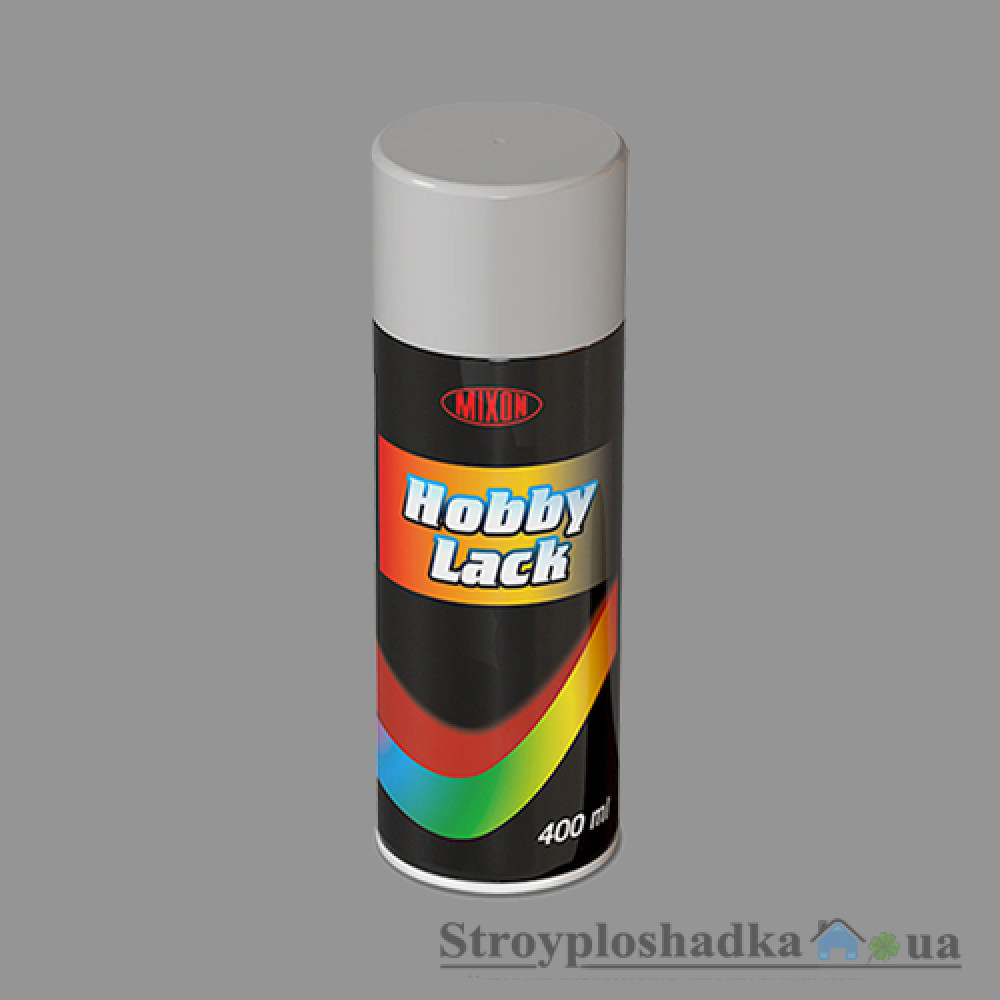 Аэрозольная эмаль Mixon Hobby Lack, универсальная, 89 светло-серый матовый, 400 мл