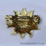 Прищіпка декоративна Marcin Dekor Соняшник, 80 мм, золото 