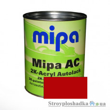 Автоэмаль Mipa АС двухкомпонентная, акриловая, Forb P9 Radiant red, 1 л