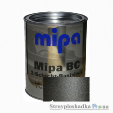 Автоэмаль Mipa BC двухкомпонентная, металлик, 626 Мокрый асфальт, 1 л
