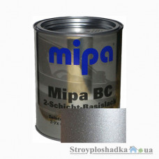 Автоэмаль Mipa BC двухкомпонентная, металлик, 690 Серебристый, 1 л