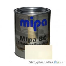 Автоэмаль Mipa BC двухкомпонентная, металлик, Super White, 1 л