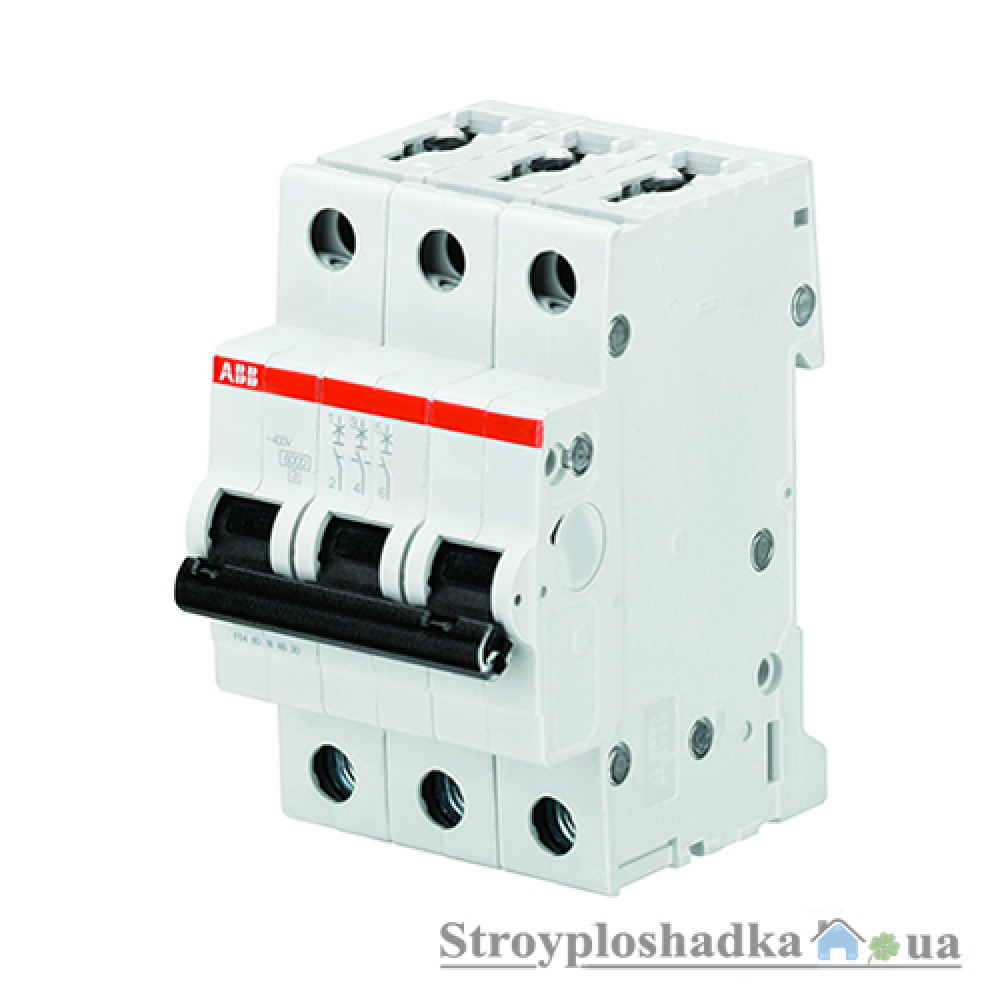 Автоматичний вимикач ABB SH203-C50 50A 3P, 4.5kA (2CDS213001R0504)