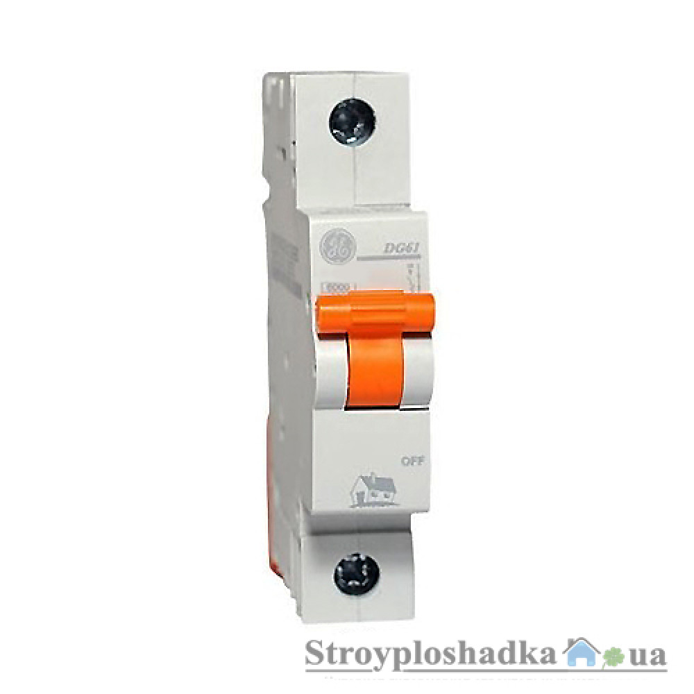 Автоматичний вимикач General Electric DG 61 C20, 20А, 1Р (690556)
