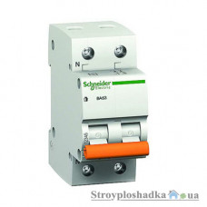Автоматический выключатель Schneider Electric BA63 32А 2P, 4.5kA (11216)