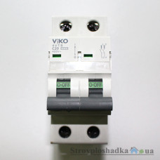 Автоматичний вимикач Viko 4VTB-2C20, 20А, 2P, 4.5kA