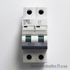 Автоматичний вимикач Viko 4VTB-2C25, 25А, 2P, 4.5kA