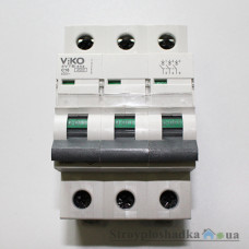 Автоматичний вимикач Viko 4VTB-3C16, 16А, 3P, 4.5kA