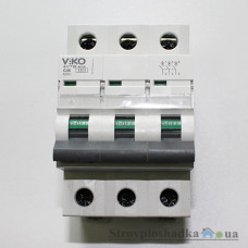 Автоматичний вимикач Viko 4VTB-3C40, 40А, 3P, 4.5kA