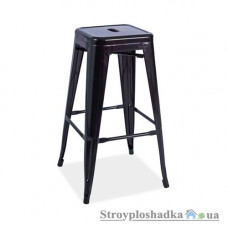 Барный стул Signal Long, 31х31х76 см, металл, черный