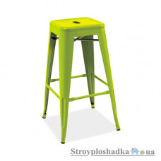 Барный стул Signal Long, 31х31х76 см, металл, зеленый
