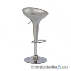 Барный стул Signal А-148, 34х29х68-88 см, пластик, серый