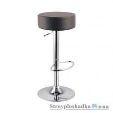 Барный стул Signal А-042, 37х64-86 см, кожзам, черный