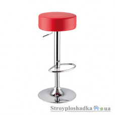 Барный стул Signal А-042, 37х64-86 см, кожзам, красный