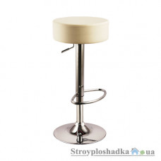 Барный стул Signal А-042, 37х64-86 см, кожзам, кремовый