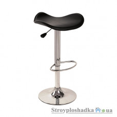 Барний стілець Signal А-045, 46х44х63-84 см, шкірозам, чорний