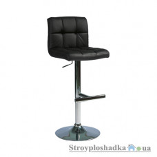 Барный стул Signal С-105, 44х37х92-115 см, кожзам, черный