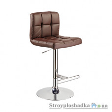 Барный стул Signal С-105, 44х37х92-115 см, кожзам, коричневый