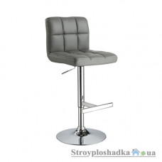 Барный стул Signal С-105, 44х37х92-115 см, кожзам, серый