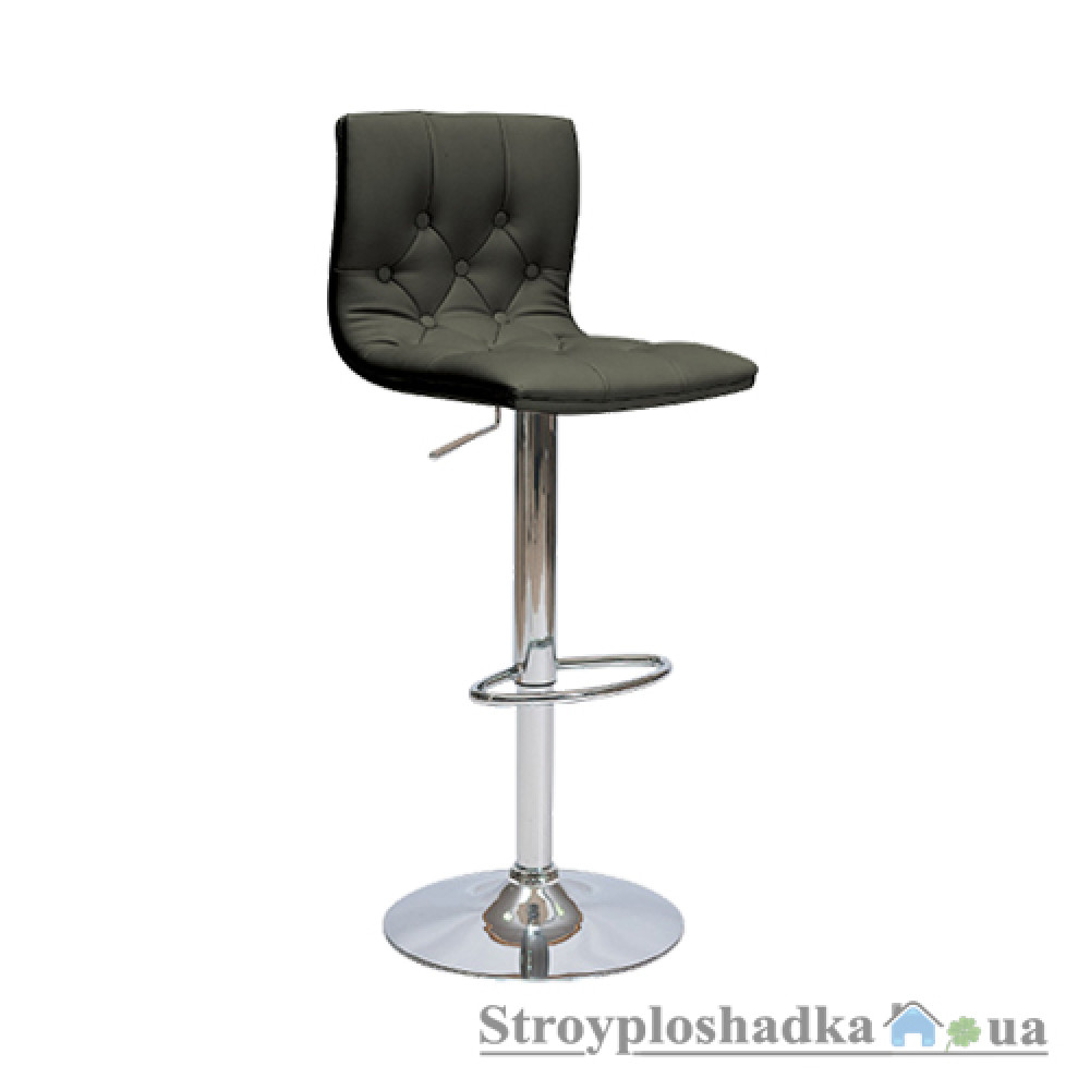 Барный стул Signal С-10а, 38х34х87-108 см, кожзам, черный