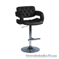 Барний стілець Signal С-141, 48х45х96-116 см, шкірозам, чорний
