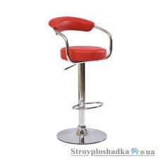 Барний стілець Signal С-231, 35х35х86-106 см, шкірозам, червоний