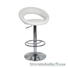 Барный стул Signal С-300, 33х39х81-102 см, кожзам, белый