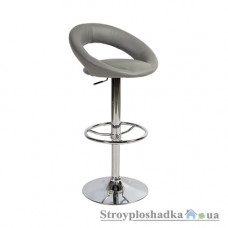 Барний стілець Signal С-300, 33х39х81-102 см, шкірозам, сірий