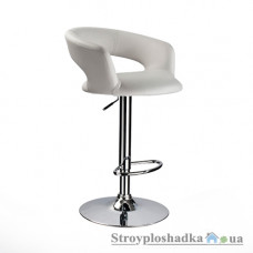 Барний стілець Signal С-328, 36х45х85-106 см, шкірозам, сірий