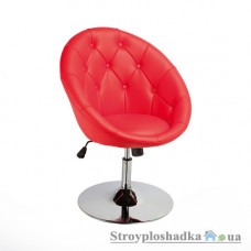 Барний стілець Signal С-881, 68х61х82-92 см, шкірозам, червоний