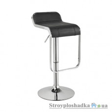 Барний стілець Signal С-621, 35х42х68-90 см, шкірозам, чорний