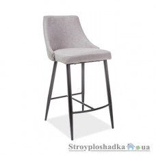 Барный стул Signal Nobel H-1, 44х42х68-97 см, серый