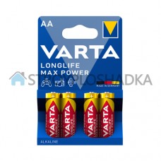 Батарейка Varta LONGLIFE MAX POWER AA BLI 4 шт