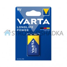 Батарейка Varta LONGLIFE POWER 6LR61 BLI 1 шт