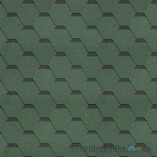 Битумная черепица Технониколь, Shinglas Ultra Samba Sonata (Ультра Самба Соната), цвет зеленый, кв.м.