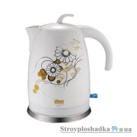 Электрический чайник Elbee Guan 11107, 1,8 л, белый