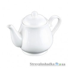 Заварной чайник Wilmax Color WL-994019, 1,15 л, белый
