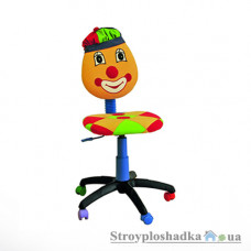 Детское кресло AMF Арлекино, 65х65х80-92 см, эргономическая спинка, «газлифт», разноцветное