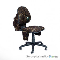 Детское кресло AMF Скаут, 65х65х81-93 см, эргономическая спинка, «газлифт», хаки