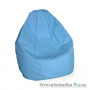 Дитяче крісло-груша Меблі Сервіс Гном, 60х60х100 см, безкаркасний, блакитний