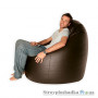 Детское кресло-груша Мебель Сервис Гном, 60х60х100 см, бескаркасный, коричневый