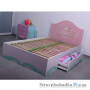 Дитяче ліжко AMF Русалочка, 120х200 см, дизайн-Дісней, корпус МДФ/ДСП, рожевий