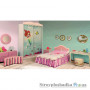 Детская кровать AMF Русалочка, 90х200 см, дизайн-Дисней, корпус МДФ/ДСП, розовый