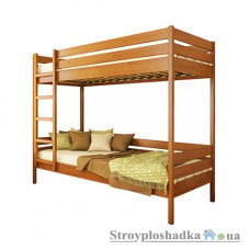 Ліжко Естелла Дует, 90х200 см, масив бук, 105 вільха