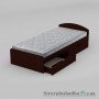 Дитяче ліжко Компаніт 90+2, 94.4х204.2 см, ДСП, махонь